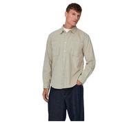 Only & Sons Camicia 'ONSAlp' camello, Taglia L