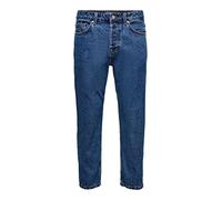 ONLY & SONS Onsavi Beam D.Blue PK 1420 Noos Jeans, Blu Denim, 32W x 34L Uomo