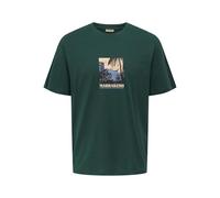 ONLY & SONS Onsbeane Rhaba SS RLX - tè, Mare Scuro, S