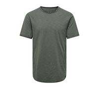 ONLY & SONS Onsbenne Longy SS Tee Nf 7822 Noos, Castor Gray., 3XL