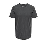 ONLY & SONS Onsbenne Longy SS Tee Nf 7822 Noos, Gessato Grigio, XL