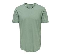 ONLY & SONS ONSBENNE LONGY SS Tee NF 7822 Noos, Iceberg Green., M