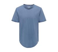 ONLY & SONS Onsbenne Longy SS Tee Nf 7822 Noos, Vendimia Índigo, M