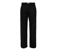 ONLY & SONS Onsbob Loose COT Lin 0007 Pant Pantaloni, Nero, 32W x 32L Uomo