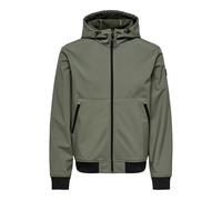 Only & Sons Onsbowie Bomber Noos Softshell, Castoro Grigio, x_s Uomo