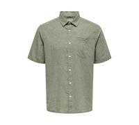 ONLY & SONS ONSCAIDEN Life Reg SS 1 Pkt Shirt, Palude, L