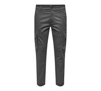 ONLY & SONS Onscam Stage Cargo Cuff Life 6687 Noos, Gessato Grigio, 38W x 34L Uomo