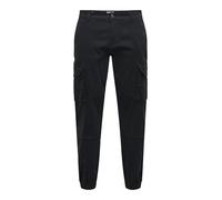 ONLY & SONS Onscarter Life Cargo Cuff 0013 Pant Noos Pantaloni, Nero, 29W x 34L Uomo