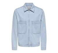 ONLY & SONS Onscassel 6039 Pim Box DNM Jacket Noos, Light Blue Denim, M, Mix Blu Chiaro, M