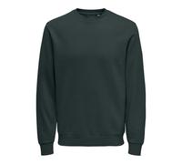 ONLY & SONS Onsceres Crew Neck Noos, Darkest Spruce, XS Uomo