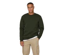 Only & Sons Onsceres Life Crew Neck Noos Felpa Uomo, Colofonia, XXL