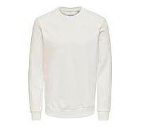 Only & Sons Onsceres Life Crew Neck Noos Maglia di Tuta, Uomo, Bianco (Ballerino di Nuvola), L