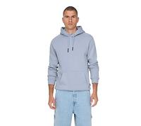 Only & Sons Onsceres Life Hoodie Sweat Noos Felpa con Cappuccio, Uomo, Blu (Eventide), M
