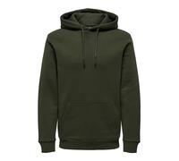 Only & Sons Onsceres Life Hoodie Sweat Noos Felpa con Cappuccio, Uomo, Verde (Rosin), L