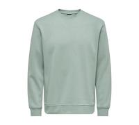 ONLY & SONS Onsconnor Reg Crew Neck Sweat Noos, Chinois Green, XS Uomo