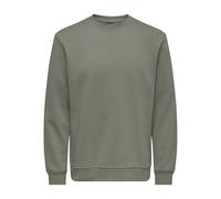 ONLY & SONS Onsconnor Reg Crew Neck Sweat Noos Felpa da Uomo, Castor Gray., M