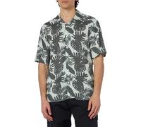 ONLY & SONS Onsdash Life Reg Visc AOP SS Shirt 8400 Camicia, Spray Surf, M Uomo