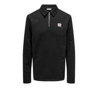 ONLY & SONS Onsdawson Reg Halfzip Sweat Vd Uomo, Nero, M