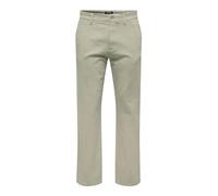 ONLY & SONS Onsedge-ed Loose Pant 4894 Pantaloni, Cachi Vintage, 30W x 32L Uomo