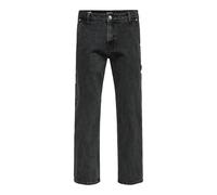 Only & Sons Onsedge STR Car WB 3015 Tai DNM Noos, Nero delavé, 33W x 30L