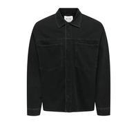 ONLY & SONS Onsemil Box Azg DNM Jacket, Nero delavé, x_l Uomo