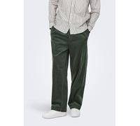 Only & Sons - ONSFADE LOOSE 0188 STRING CORD PANT Verde - Abbigliamento M Verde