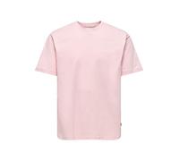 ONLY & SONS Onsfred Life RLX S Tee Noos, Rosa a Maniche Corte, XL