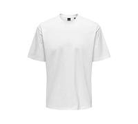 Only & Sons Onsfred RLX SS Tee Noos T-Shirt Uomo, Bianco Brillante, L