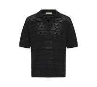 ONLY & SONS Onsgrayson DS 5 Chochet Polo Knit, Nero, XXL Uomo