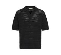 ONLY & SONS Onsgrayson DS 5 Chochet Polo Knit, Nero, XXL Uomo