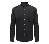 Only & Sons Camicia 'Onsgudmund' nero, Taglia M