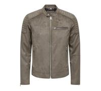 Only & Sons Giacca di mezza stagione 'ONSGus' talpa, Taglia M