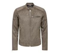 Only & Sons Giacca di mezza stagione 'ONSGus' talpa, Taglia M