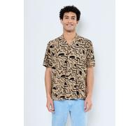 Only & Sons - ONSKARI AOP RLX RESORT SS PLIZZE Beige - Abbigliamento XL Beige