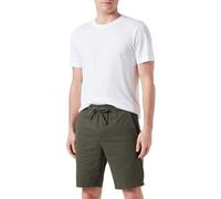 ONLY & SONS ONSLINUS 0007 COT Lin Shorts Noos Pantaloncini, Olive Night, S Uomo