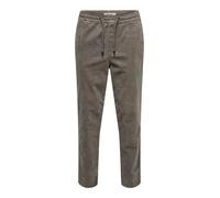 Only & Sons Pantaloni Onslinus a coste mocca Uomo Taglia 38