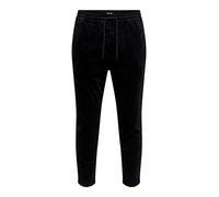 ONLY & SONS Onslinus Cropped Cord 9912 Pant Noos Pantaloni, Nero, XS Uomo