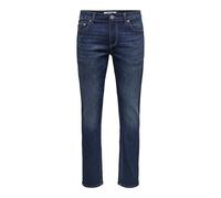 ONLY & SONS Onsloom Slim Box Pim DNM Mu Otl, Blu Jeans Scuro, 30W x 32L Uomo