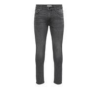 ONLY & SONS Onsloom Slim Box Pim DNM Mu Otl, Denim Grigio Medio, 33W x 34L Uomo