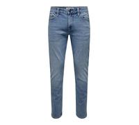ONLY & SONS Onsloom Slim Lb 2529 Pim DNM Jeans, Blu, 28W x 30L Uomo