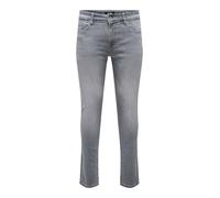 ONLY & SONS Onsloom Slim One Lmgd 8265 Mat DNM Noos Jeans Fit, Denim Grigio Chiaro, 31W x 34L Uomo