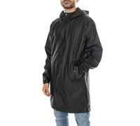 Only & Sons - Giacca impermeabile nera con cappuccio-Nero 2XL