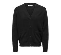 Only & Sons Onsmajor RLX Cardigan Knit da Uomo, Nero, L