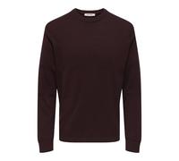 ONLY & SONS Onsmalik Reg 12 Pinaple Crew Knit, Port Royale, S