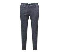 Only & Sons Pantaloni chino 'ONSMark' navy / blu notte / bianco Uomo Only & Sons 36x34