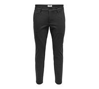 Only & Sons Onsmark Pant Gw 0209 Noos, Pantaloni Uomo, Dark Grey Melange, 38W / 34L