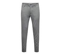 Only & Sons Pantaloni chino 'Mark' grigio sfumato, Taglia 32