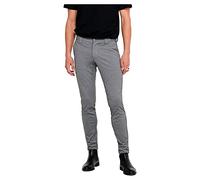 Only & Sons Pantaloni chino 'Mark' grigio sfumato, Taglia 33