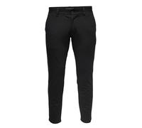 Only & Sons Pantaloni chino 'ONSMark' nero, Taglia 34