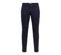 ONLY & SONS ONSMARK Pant Stripe GW 3727 Noos Pantaloni, Cielo Notturno, 33/34 Uomo